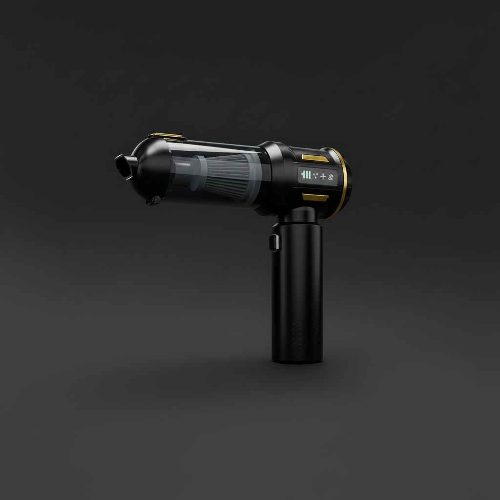 Black Gold Vacuum Focal Point